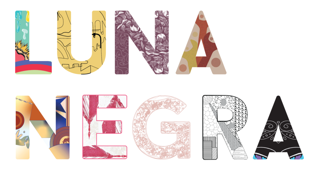 Luna Negra Logo based on past cover designs